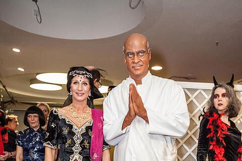 Fastnacht in Franken - Promis und Besucher