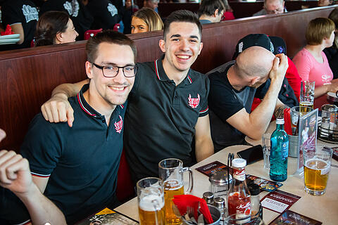 s.Oliver Würzburg Team Verabschiedung