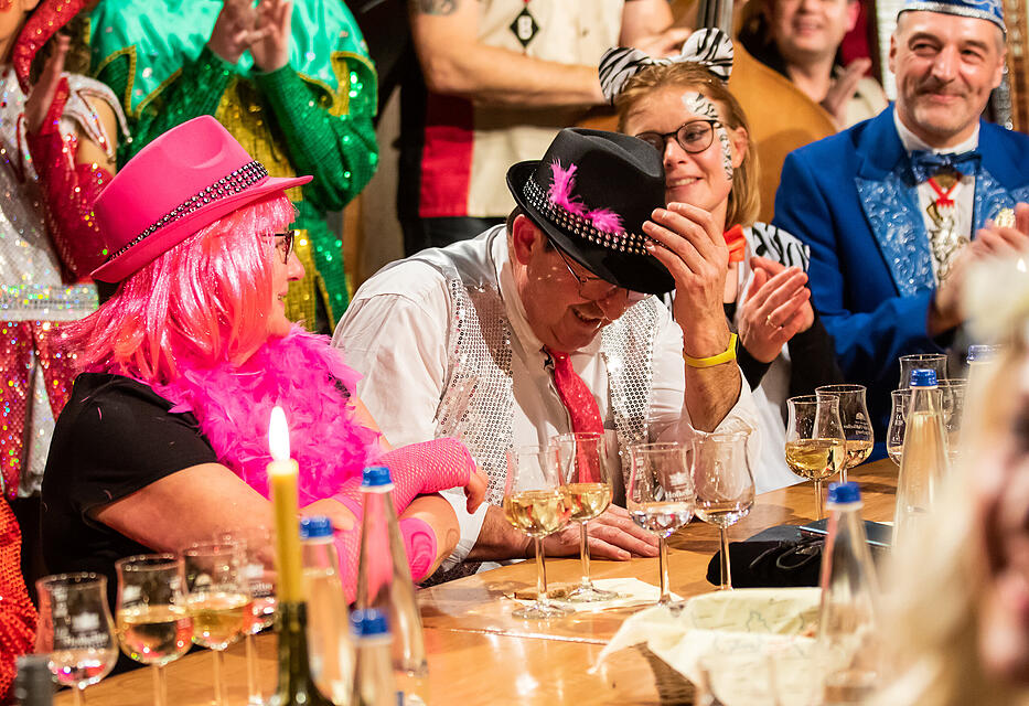 N&auml;rrische Weinprobe