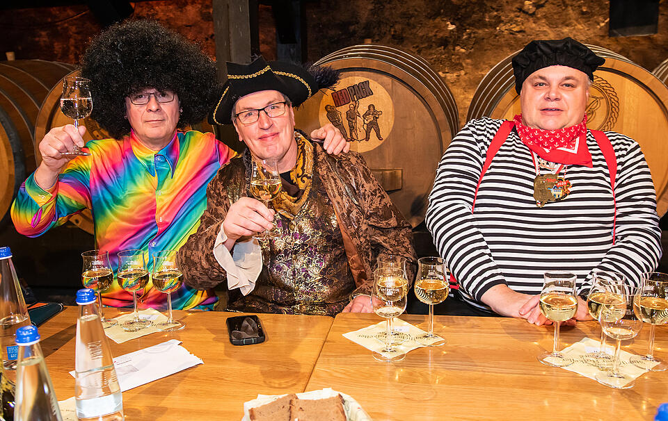 Närrische Weinprobe