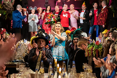 N&auml;rrische Weinprobe