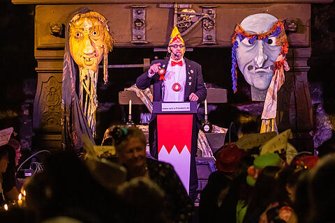 N&auml;rrische Weinprobe - Casting