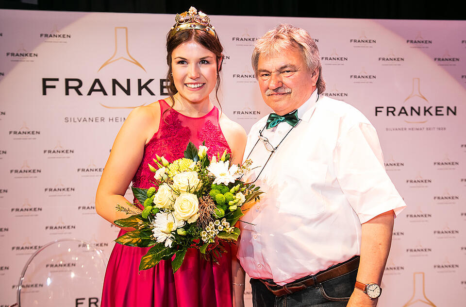 Wahl der fr&auml;nkischen Weink&ouml;nigin