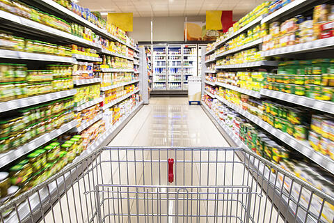Streit im Supermarkt wegen Mund-Nasen-Maske