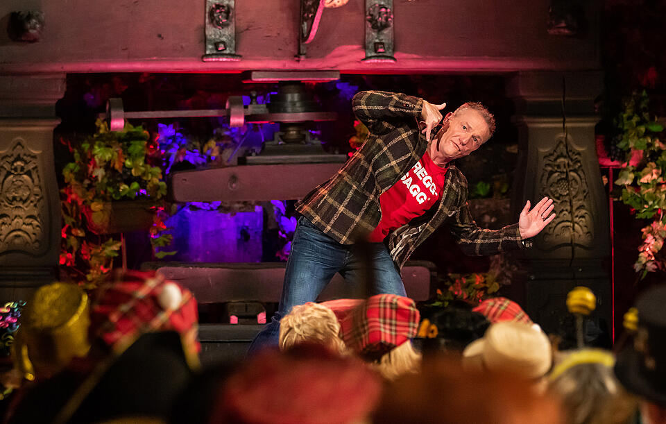 N&auml;rrische Weinprobe