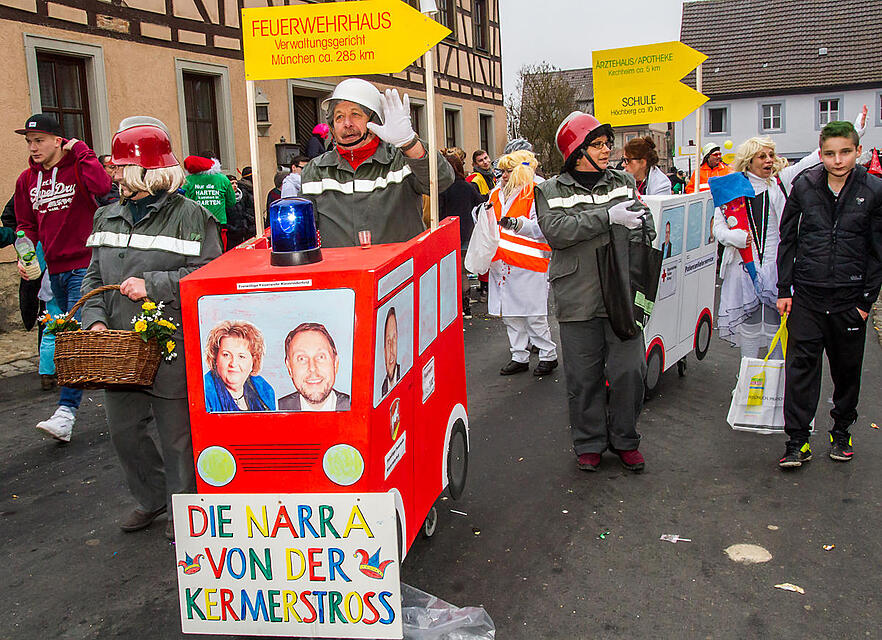 Faschingszug Kleinrinderfeld