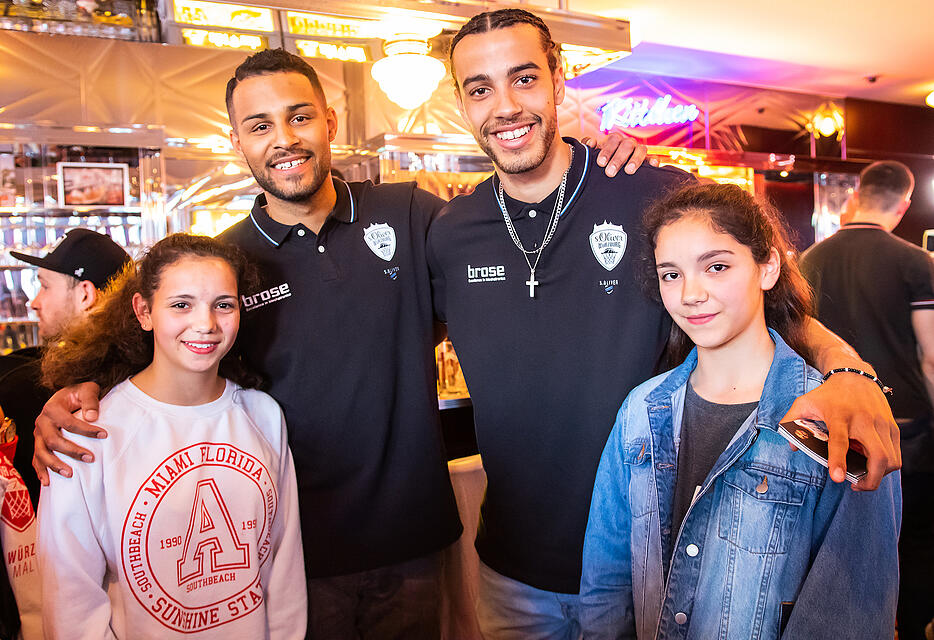 s.Oliver Würzburg Team Verabschiedung