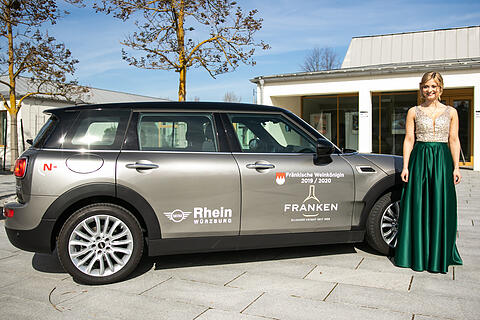 Wahl der fr&auml;nkischen Weink&ouml;nigin