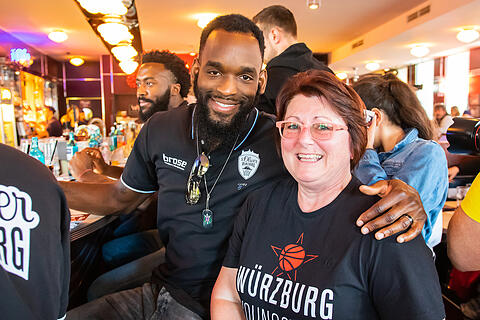 s.Oliver Würzburg Team Verabschiedung