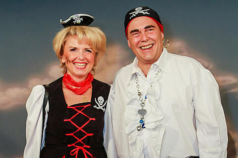 Fastnacht in Franken - Promis und Besucher
