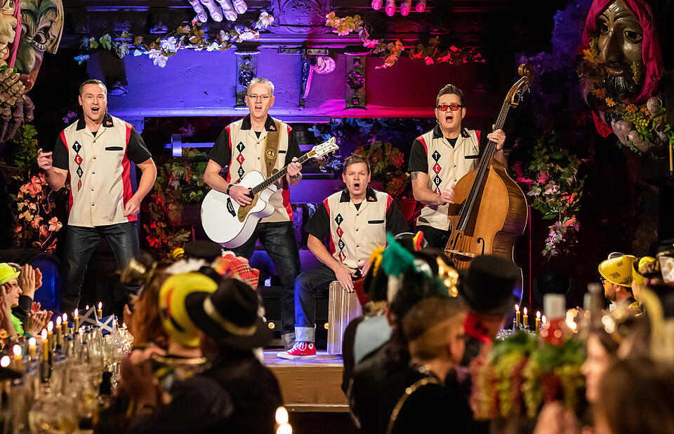 N&auml;rrische Weinprobe