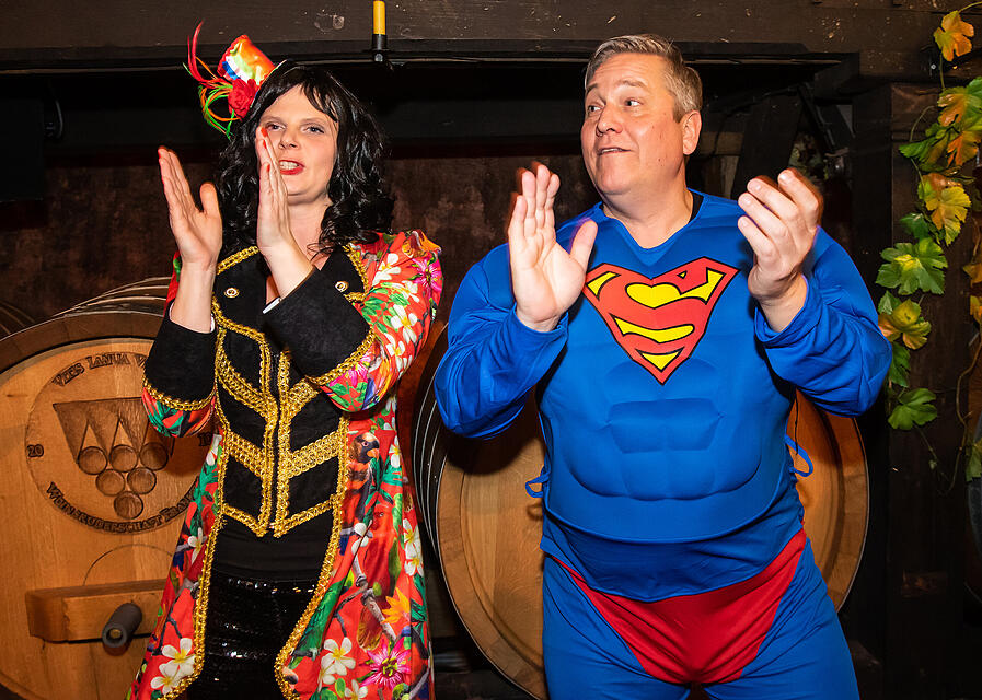 N&auml;rrische Weinprobe