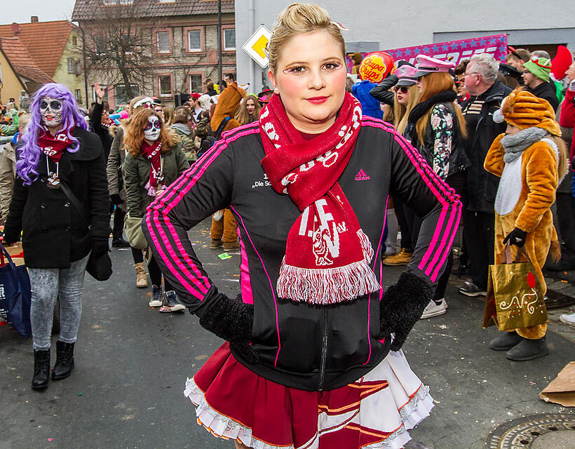 Faschingszug Kleinrinderfeld