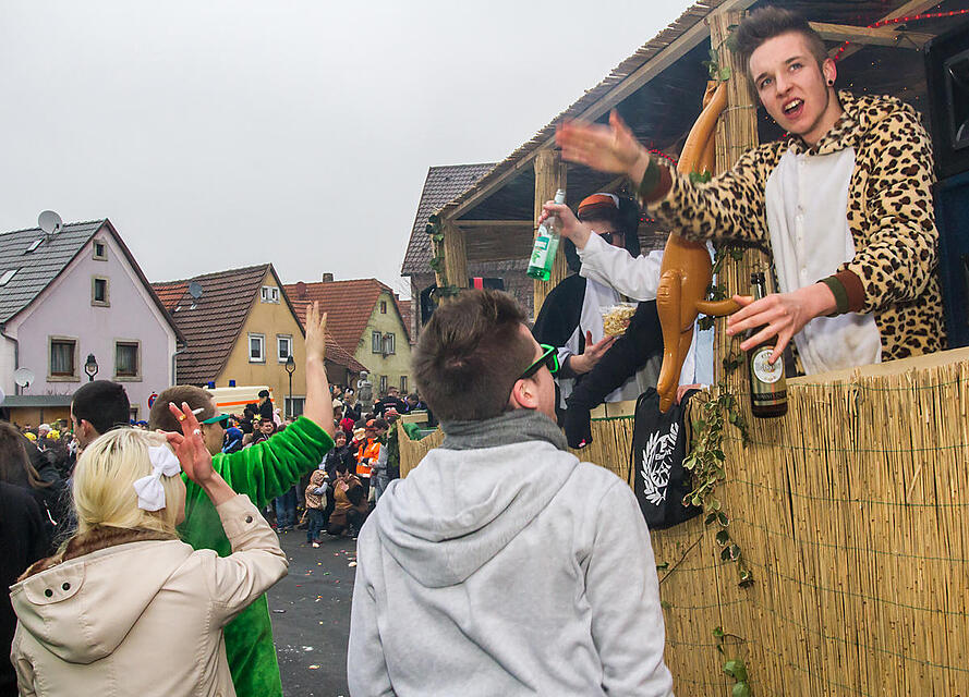 Faschingszug Kleinrinderfeld