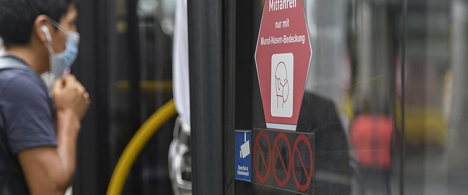 Maskenpflicht im ÖPNV