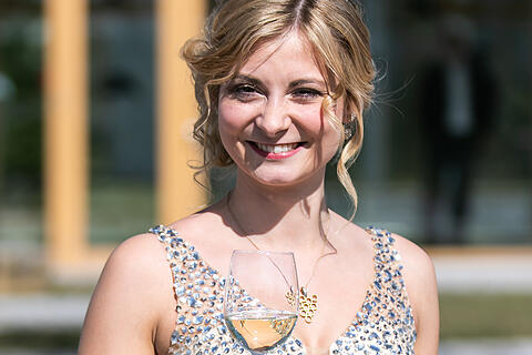 Wahl der fr&auml;nkischen Weink&ouml;nigin