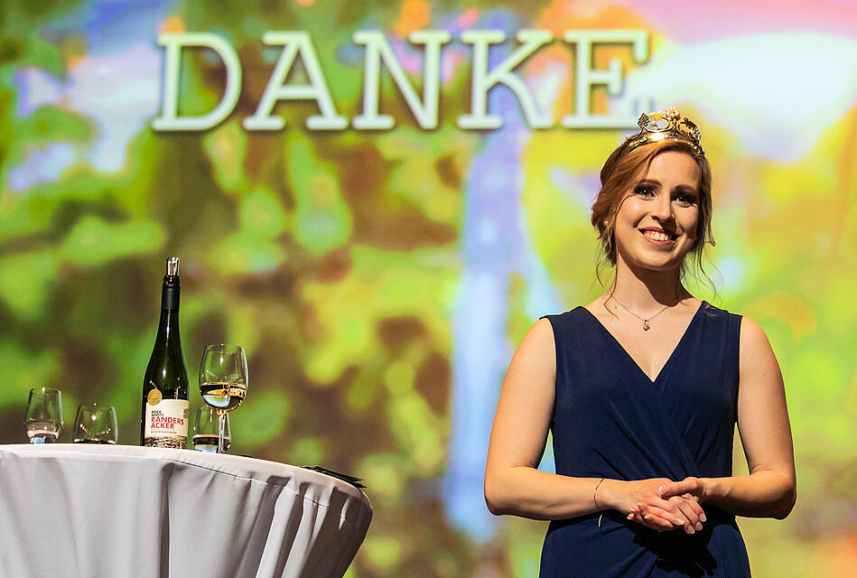Wahl der fr&auml;nkischen Weink&ouml;nigin
