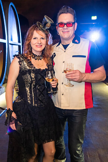 N&auml;rrische Weinprobe