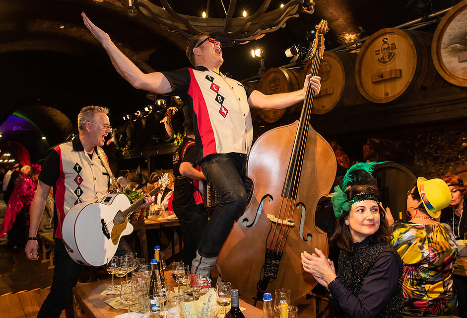 N&auml;rrische Weinprobe