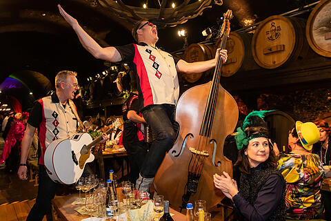 N&auml;rrische Weinprobe