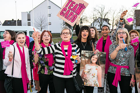 Wahl der fr&auml;nkischen Weink&ouml;nigin