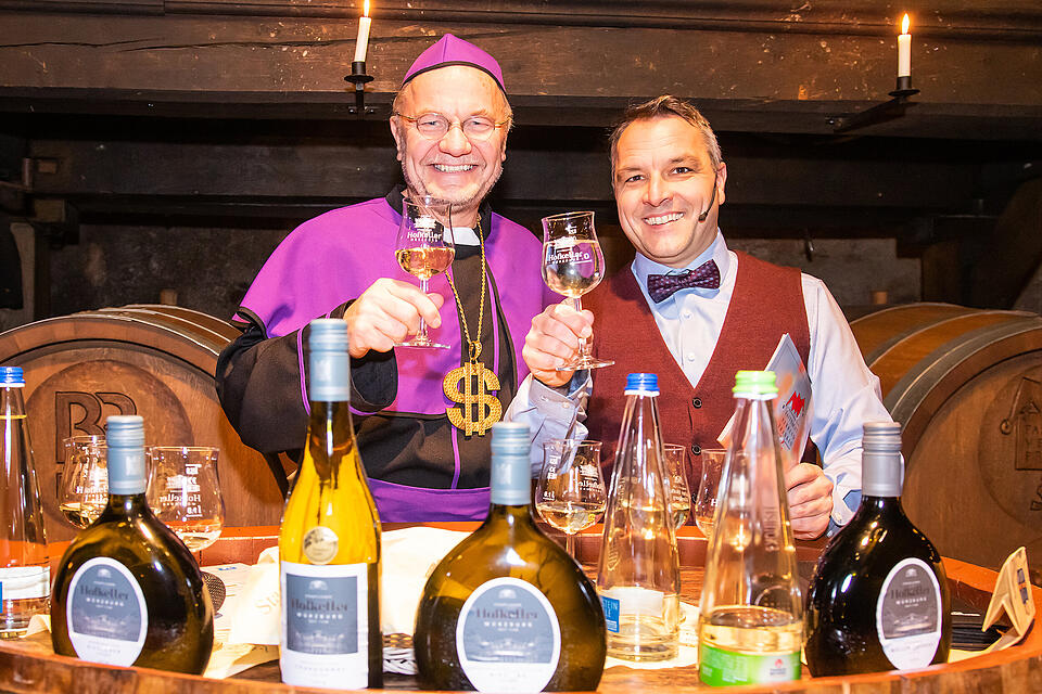 N&auml;rrische Weinprobe - Casting