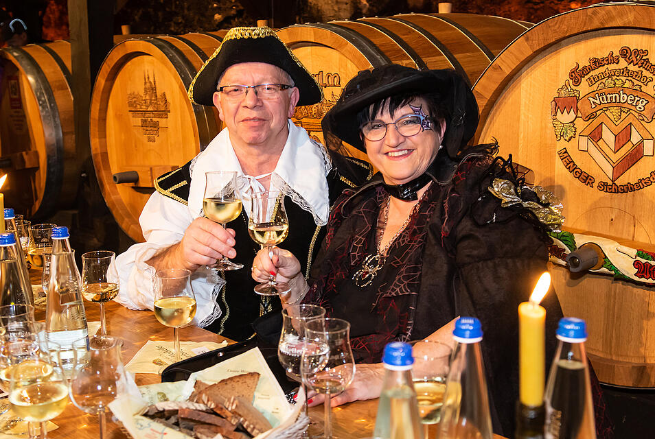 N&auml;rrische Weinprobe