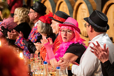 N&auml;rrische Weinprobe