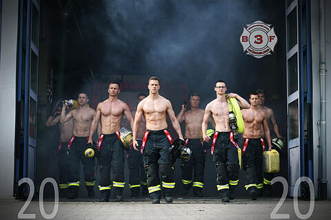 Feuerwehrkalender W&uuml;rzburg 2019