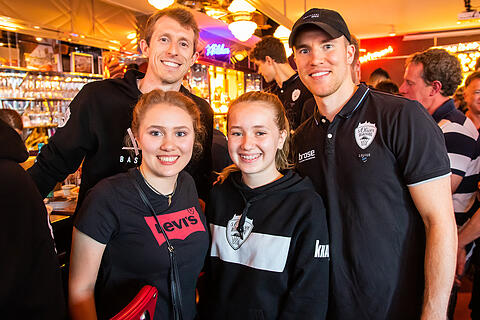 s.Oliver Würzburg Team Verabschiedung