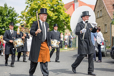 Heimf&uuml;hrung der Braut des F&uuml;rsten Castell-R&uuml;denhausen