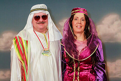 Fastnacht in Franken - Promis und Besucher