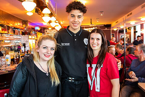 s.Oliver Würzburg Team Verabschiedung
