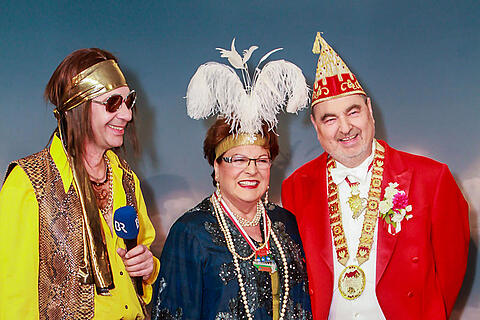 Fastnacht in Franken - Promis und Besucher