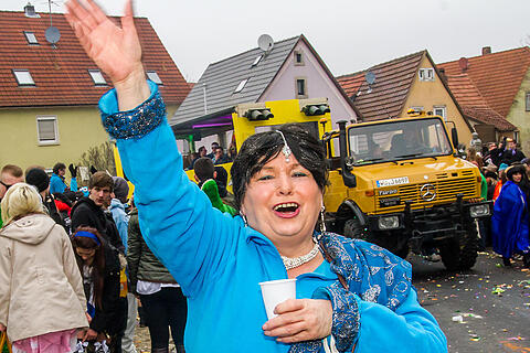 Faschingszug Kleinrinderfeld