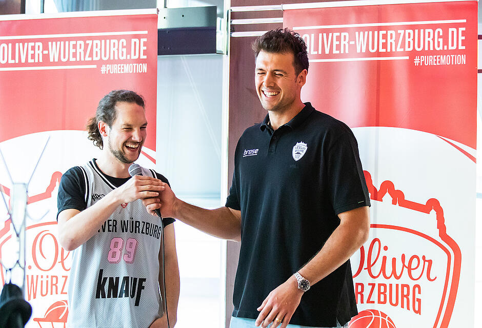 s.Oliver Würzburg Team Verabschiedung