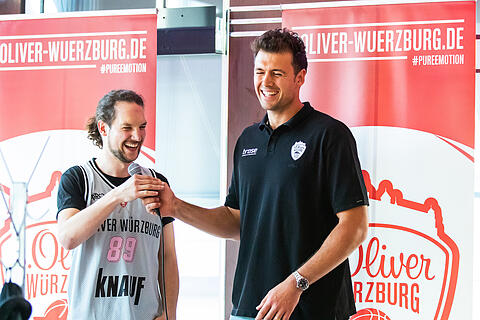 s.Oliver Würzburg Team Verabschiedung