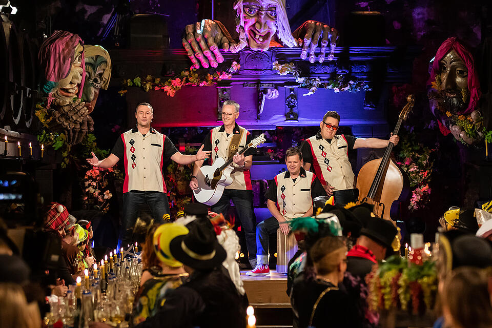 N&auml;rrische Weinprobe