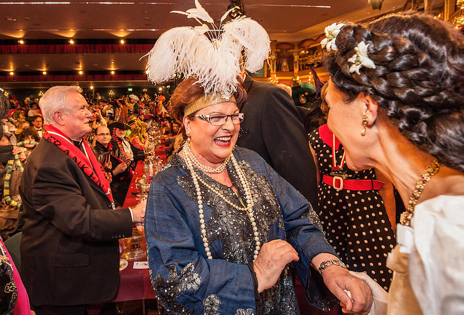 Fastnacht in Franken - Promis und Besucher