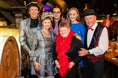 N&auml;rrische Weinprobe