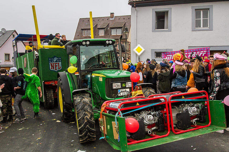 Faschingszug Kleinrinderfeld