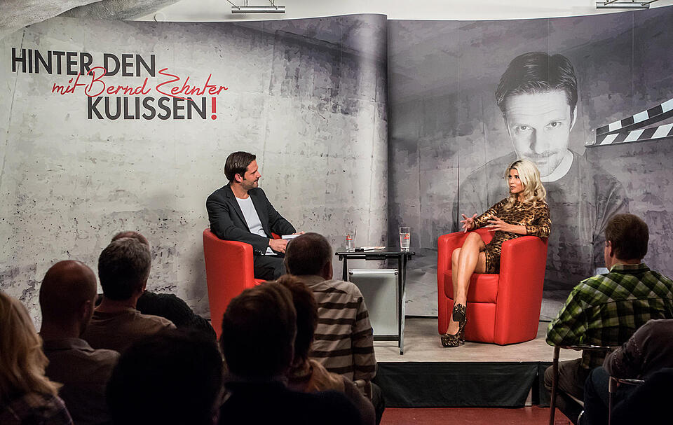 "Hinter den Kulissen" mit Micaela Schäfer