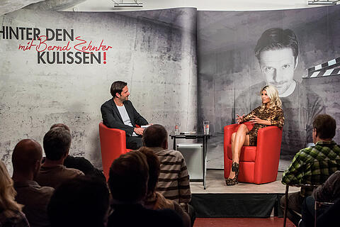 "Hinter den Kulissen" mit Micaela Schäfer