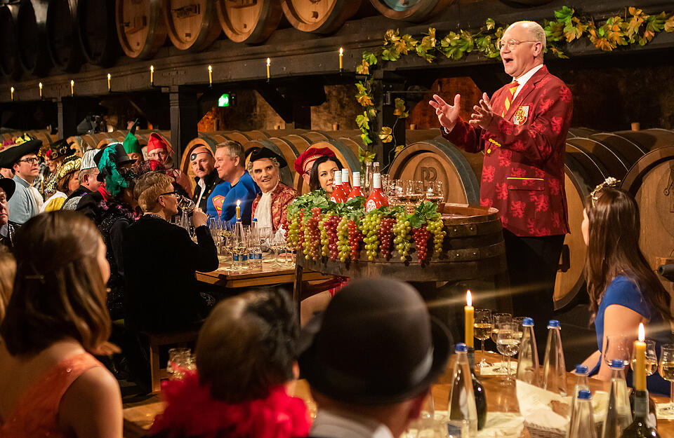 Närrische Weinprobe