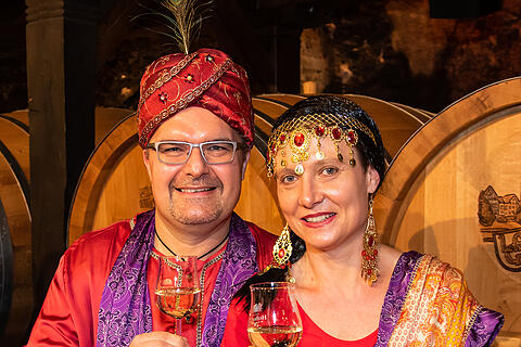 N&auml;rrische Weinprobe