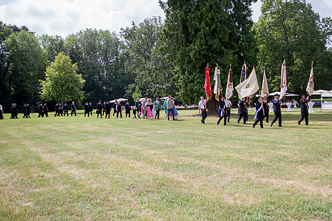 Heimf&uuml;hrung der Braut des F&uuml;rsten Castell-R&uuml;denhausen