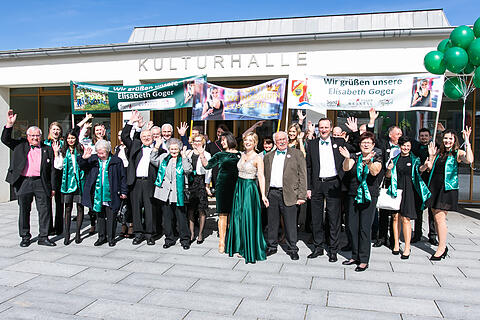 Wahl der fr&auml;nkischen Weink&ouml;nigin