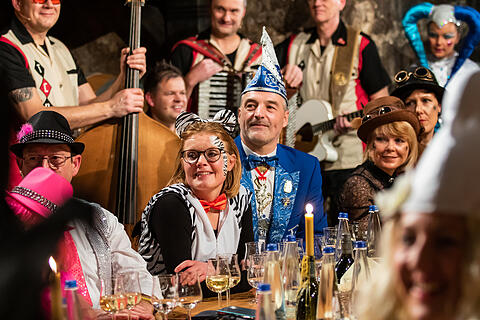 N&auml;rrische Weinprobe