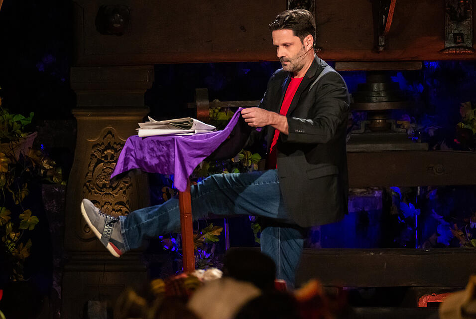 N&auml;rrische Weinprobe