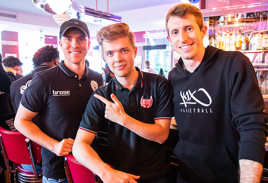 s.Oliver Würzburg Team Verabschiedung